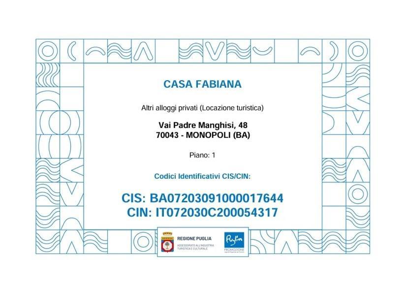 Casa Fabiana Apartment Monopoli Exterior foto